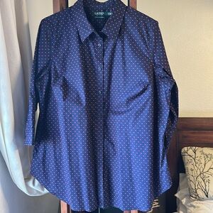 Lauren Ralph Lauren blouse EUC size 2X